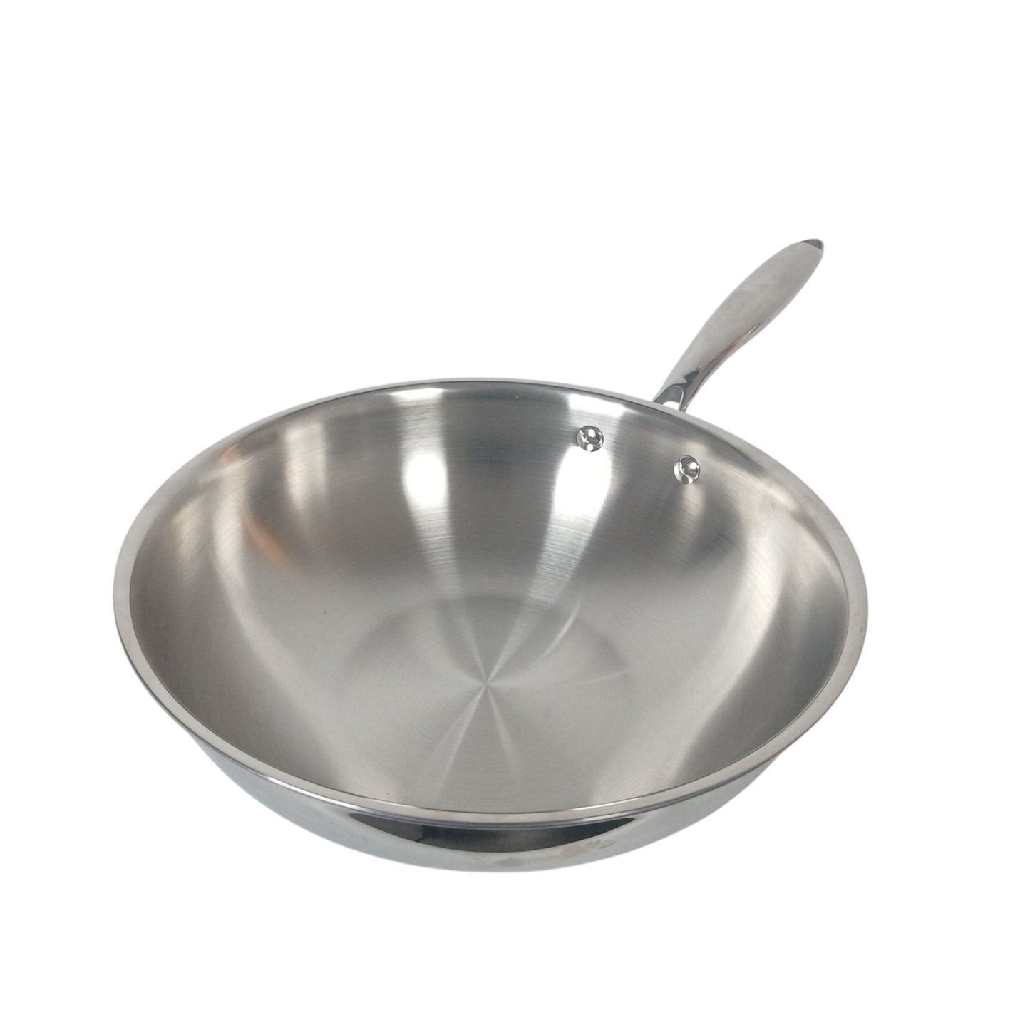 Wok 28cm INOX PREMIUM 18/10