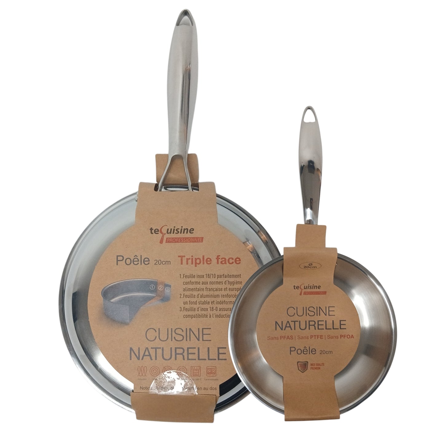 Poêle INOX PREMIUM 18/10