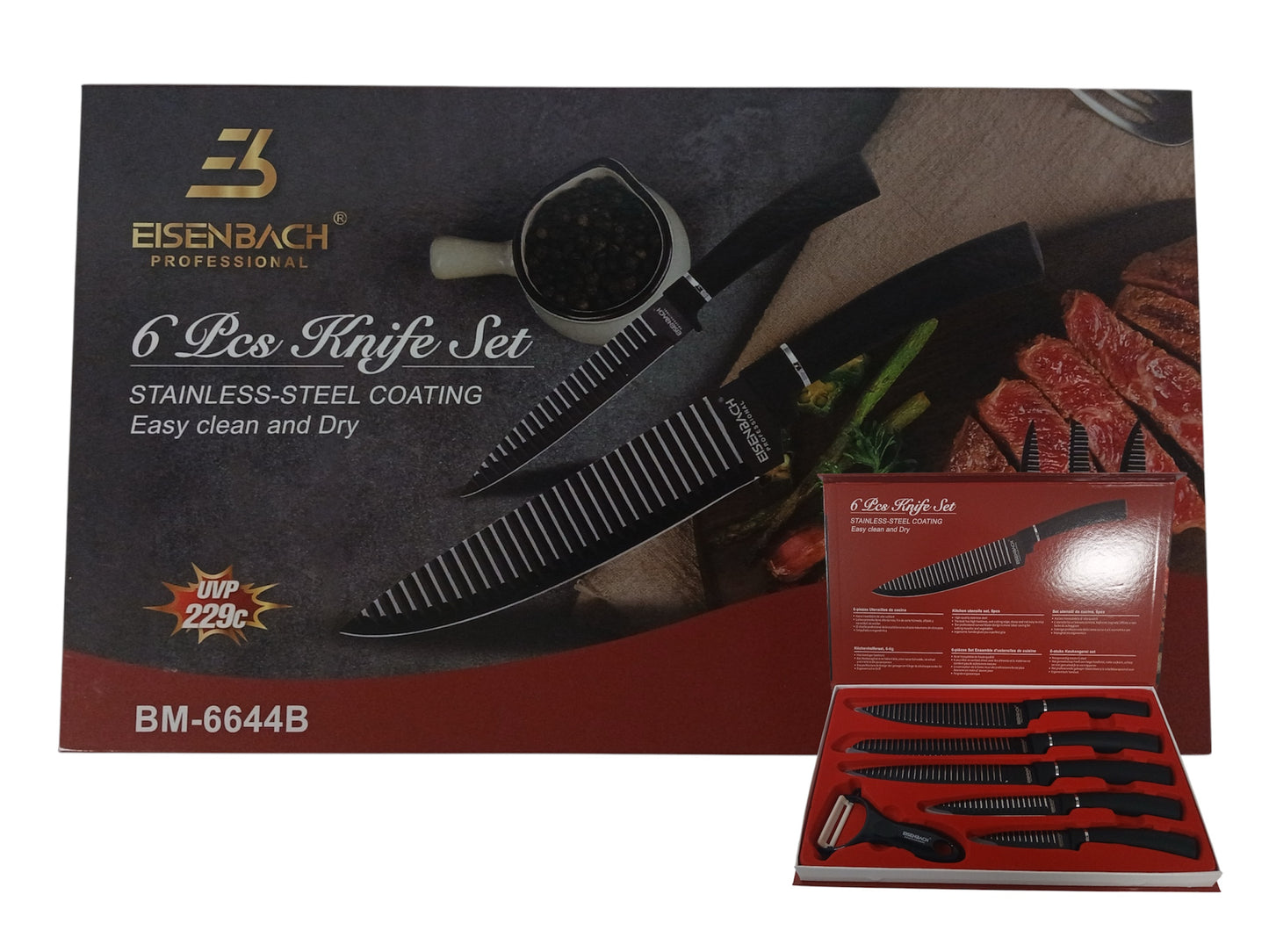 Coffret couteaux de cuisine