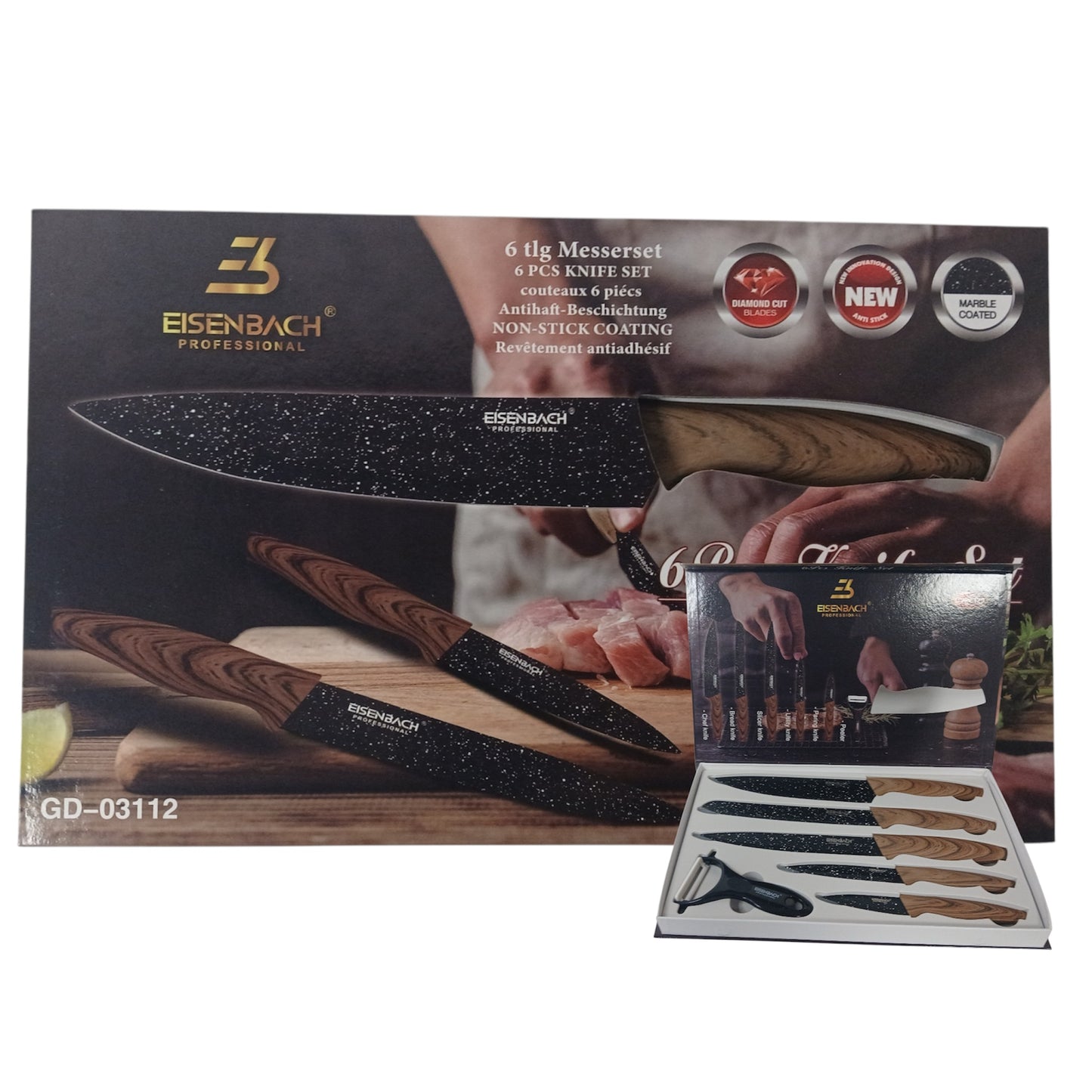 Coffret couteaux de cuisine
