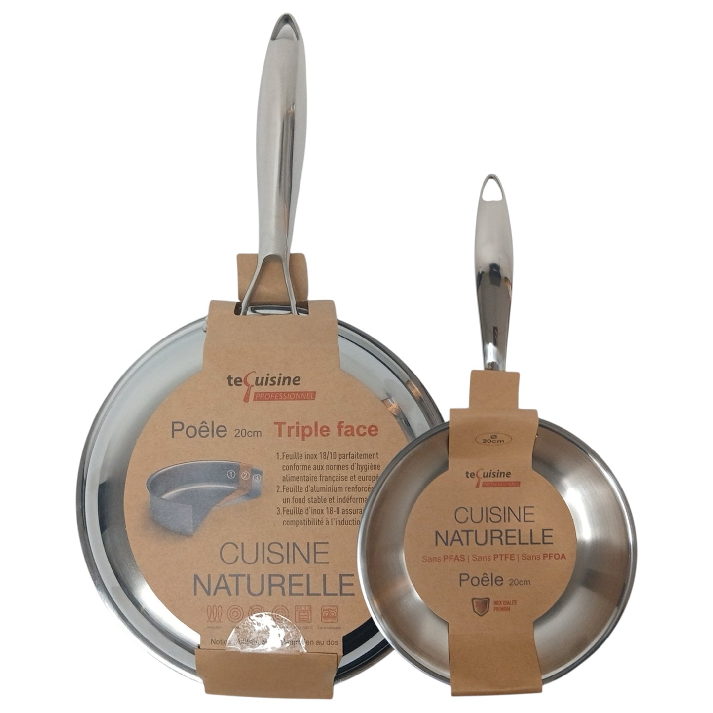 Poêle INOX PREMIUM 18/10