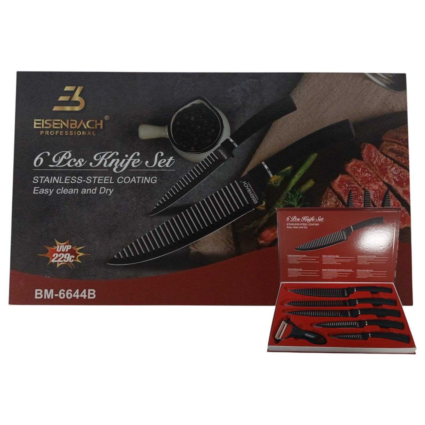 Coffret couteaux de cuisine