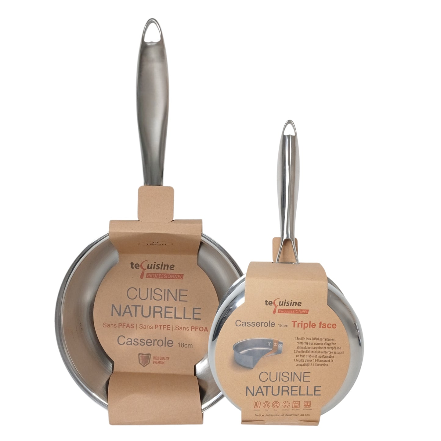 Casserole INOX PREMIUM 18/10