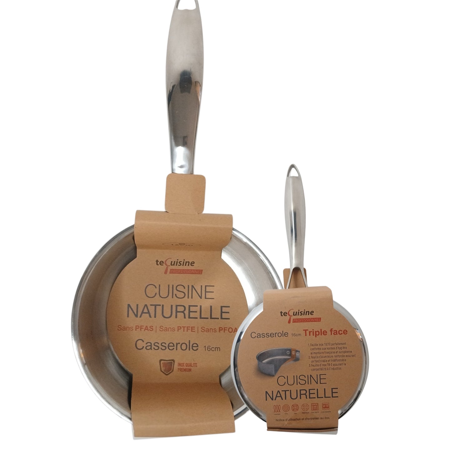Casserole INOX PREMIUM 18/10