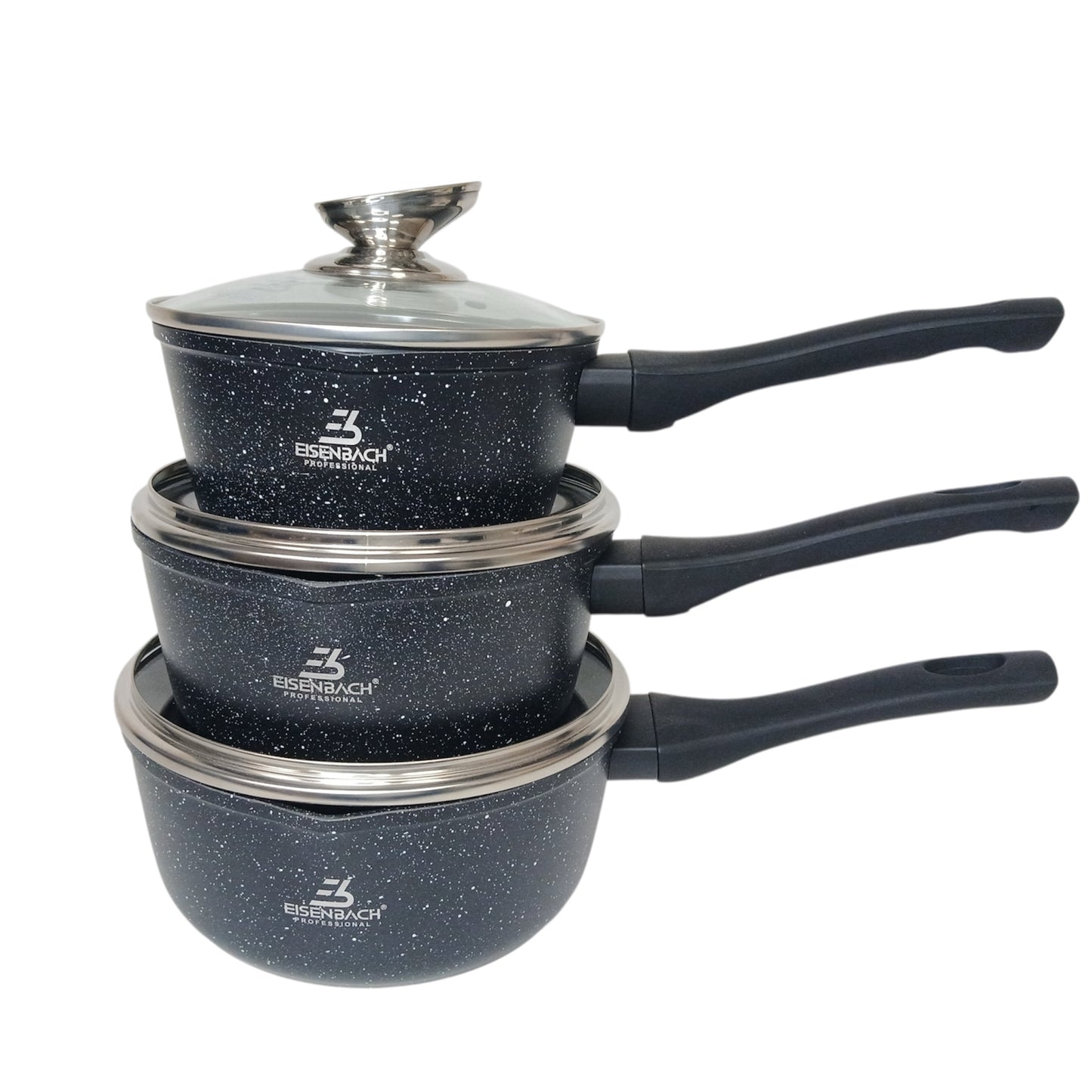 Lots de 3 casseroles