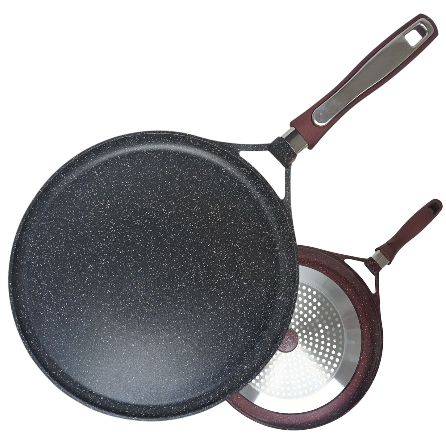 Crêpière aluminium Revêtement anti-adhésif 32 cm