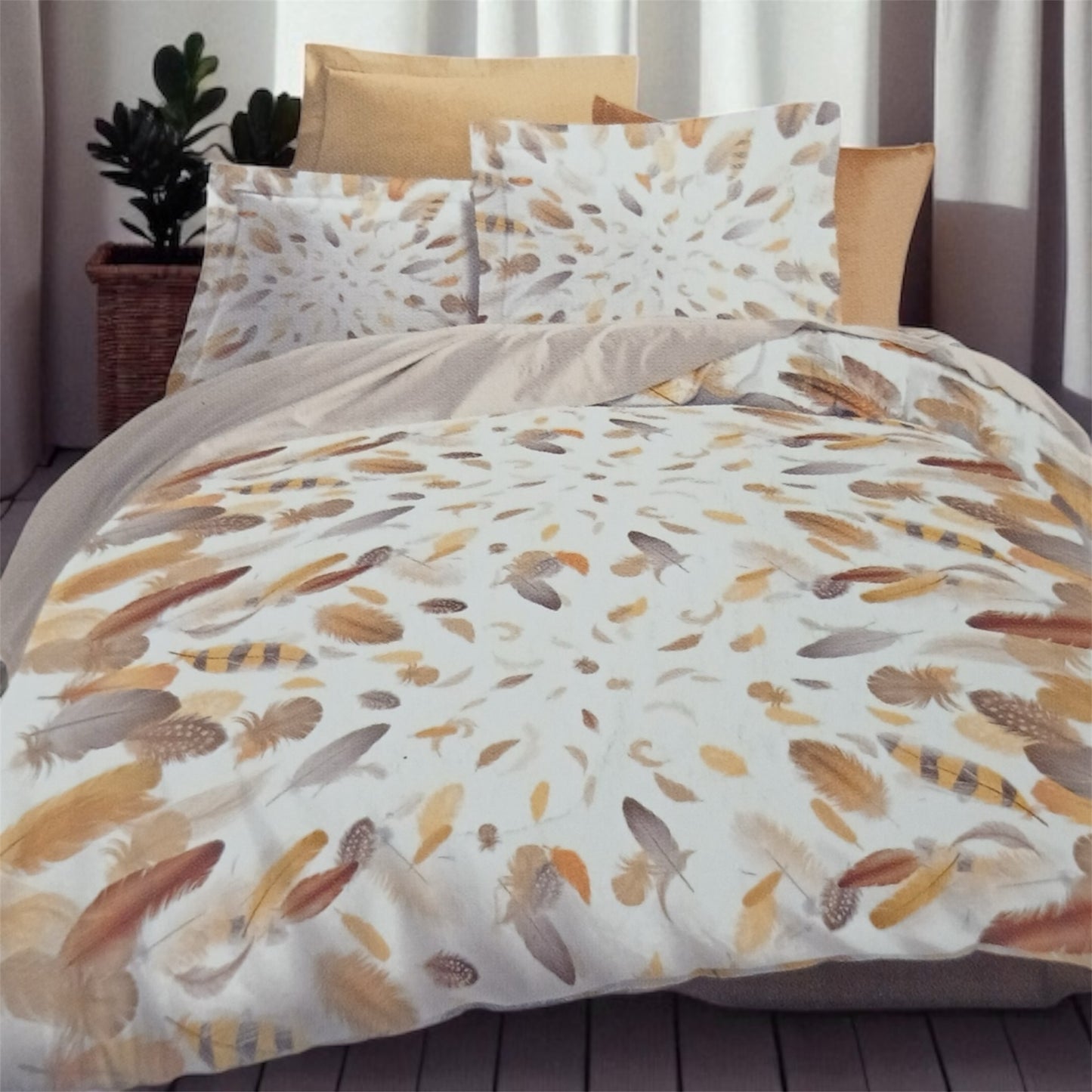 Parure de drap de lit 4 pièces