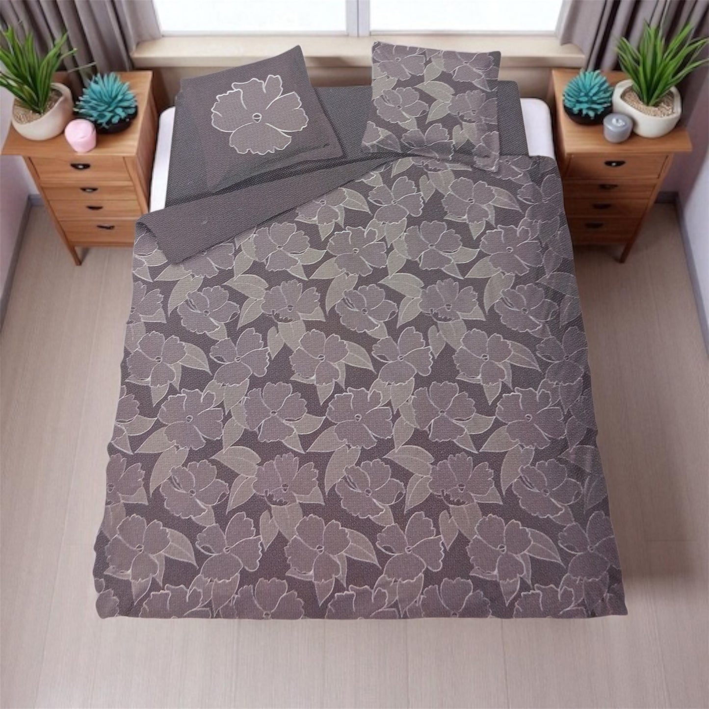 Parure de drap de lit 4 pièces
