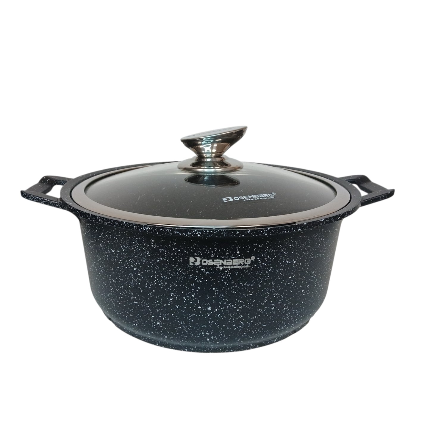 Batterie de cuisine 14 pièces avec poignée amovible