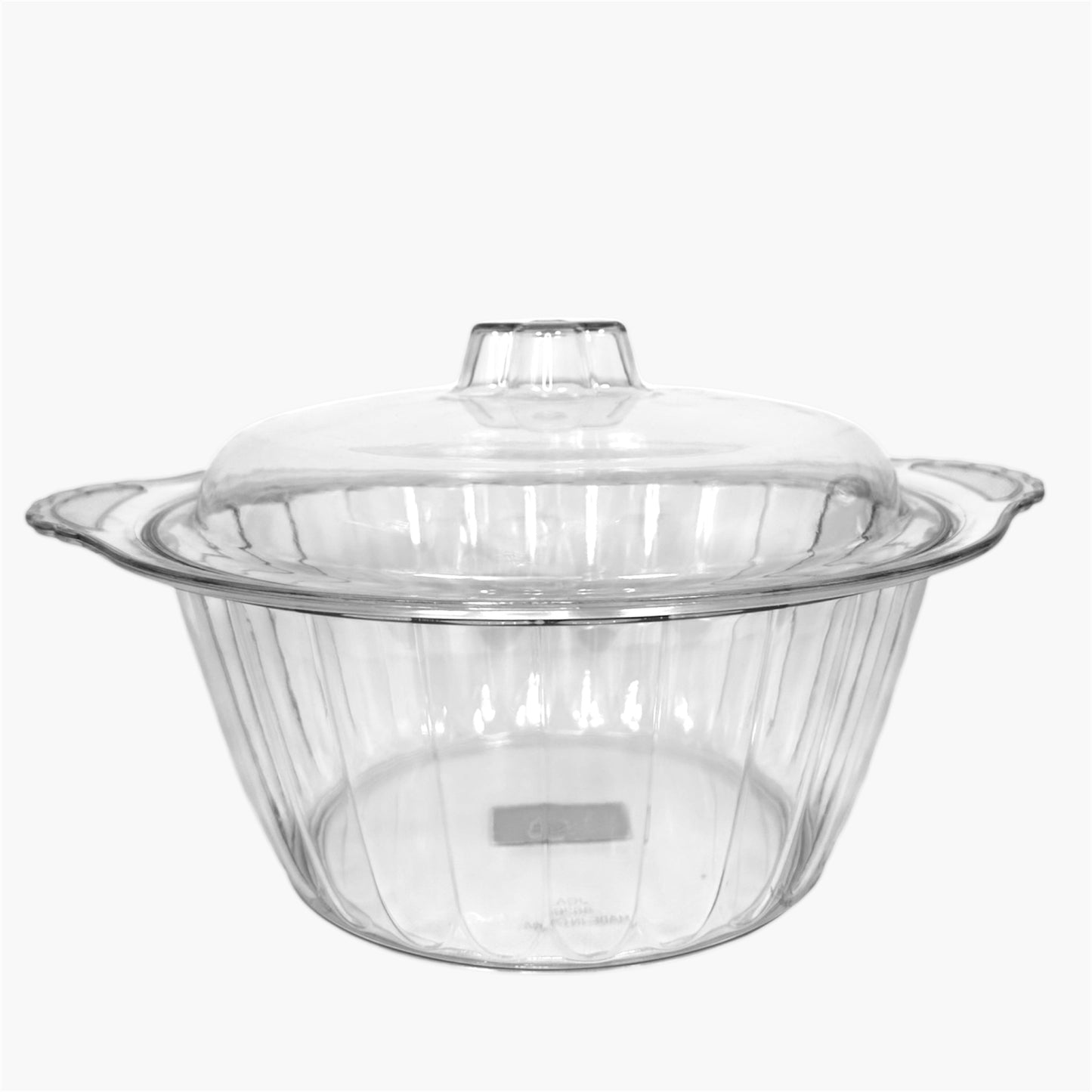 Saladier avec couvercle en plastique