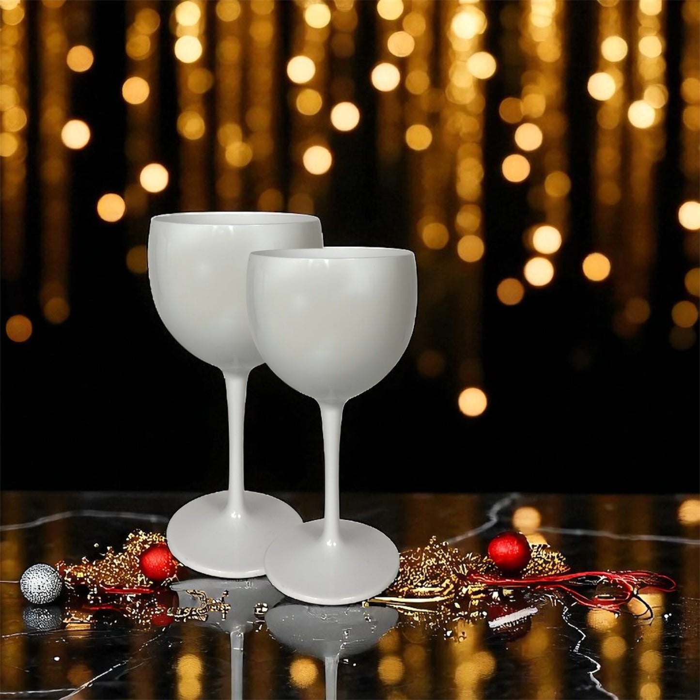 Coupe à champagne en mélamine