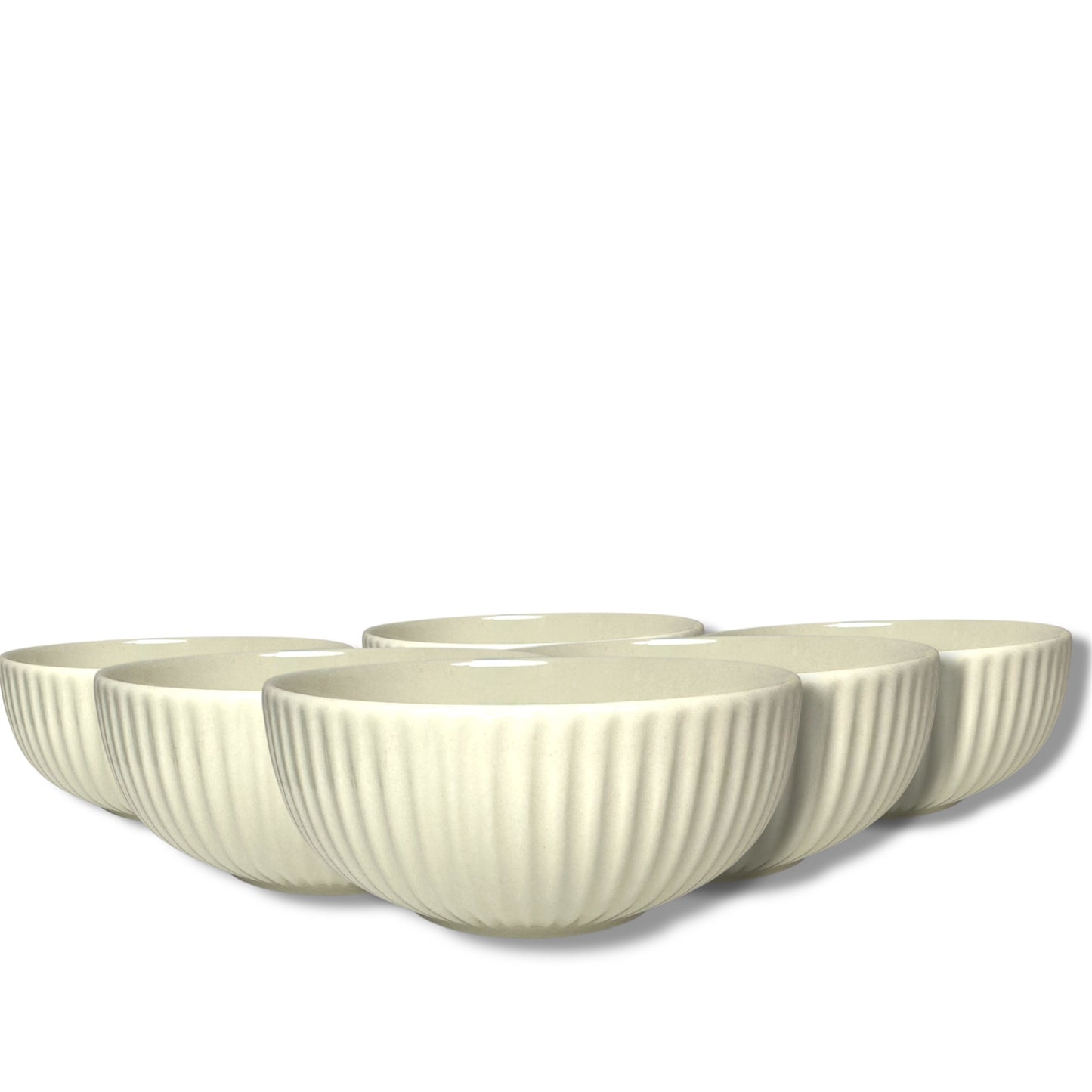 6 Bols en porcelaine