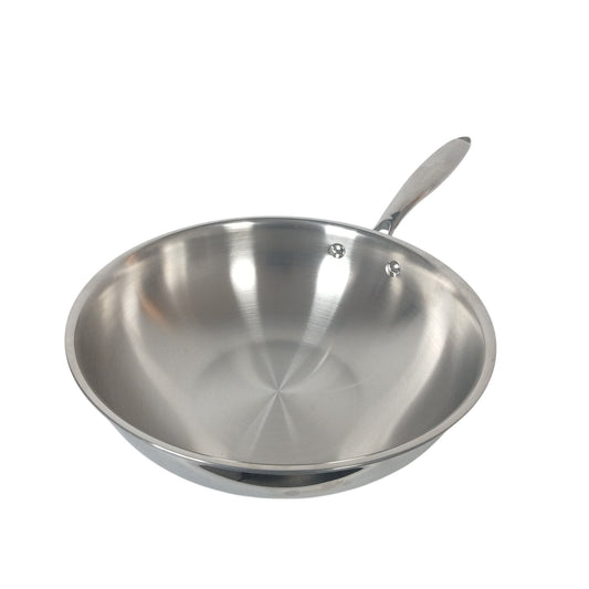 Wok 28cm INOX PREMIUM 18/10