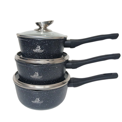 Lots de 3 casseroles