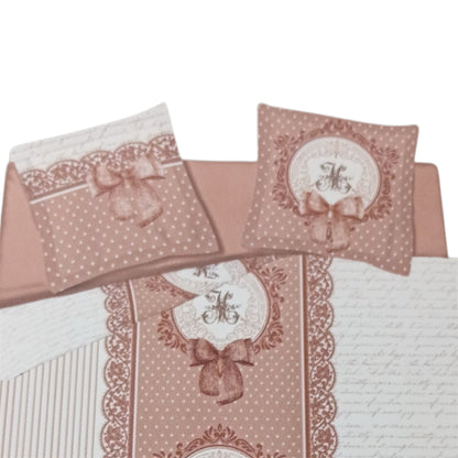 Parure de drap de lit 4 pièces