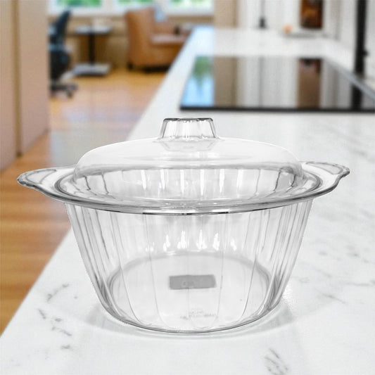 Saladier avec couvercle en plastique
