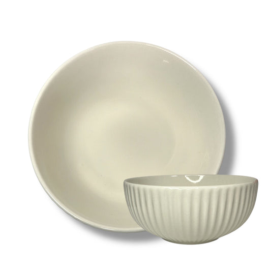 6 Bols en porcelaine