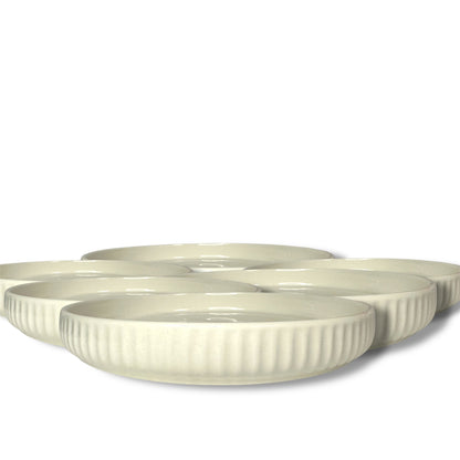 Lots de 2 grande assiettes